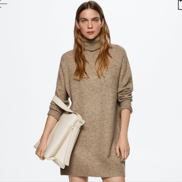 MANGO Sweater dress - Picture 2 of 6